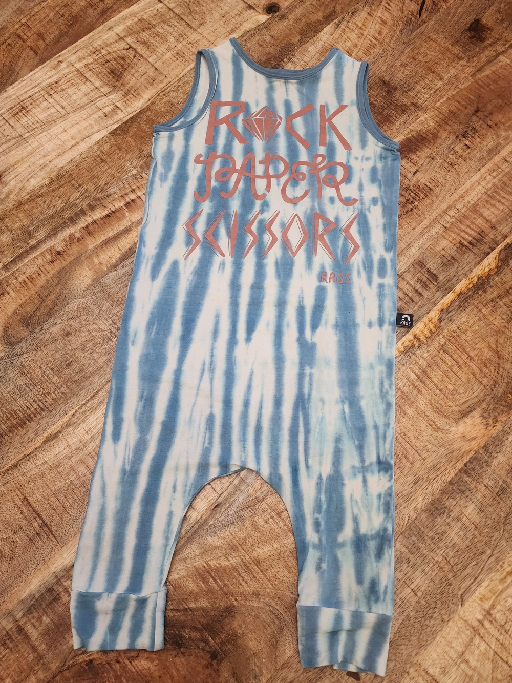 Rags To Raches 3/4 Tank Rompers - Picture 3 of 3